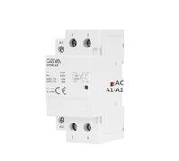 GYHC 2Pole 63A DC24V Coil Control Voltage 2NO 2NC 1NO1NC Automatic Household Contactor Din Rail Type ZFUGEDRLI (Color : 2P 63A 2NO DC24V)