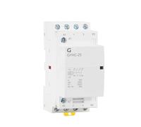 GYHC 4P 25A 220V/230V 50/60HZ Din rail Household AC Modular Contactor 4NO OR 2NO2NC OR 3NO1NC OR 4NC(4P 25A 4NC 220V)