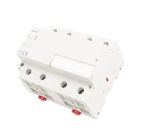 GYHC 4Phase 100A AC Contactor 220V 230V Din Rail Household Modular Contactor Switch Controller Smart Home Hotel Use 1Pcs(4P 100A 4NO 230VAC)