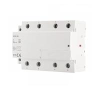 GYHC 4Pole 100A AC 220V 230V 50/60Hz Din Rail Household Modular Contactor Switch Home Hotel Use(4P 100A 4NO 230VAC)