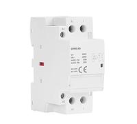 GYHC DC Contactor DC24V Coil 2P 220V 40A 63A 2NO 2NC 1NO1NC Automatic Householdr Contactor Din Rail Type 1Pcs Automatic switch (Color : 2P 63A 1NO1NC DC24V)