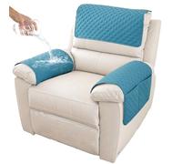 GYHH Sofa Armrest Cover, Headrest Cover for Recliner Chair Arm Cover,Armchair Slipcover Nonslip Quilted Furniture Protector for Pets Leather Sofa Couch