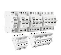GYHO8 1P 2P 3P 4P 40A 63A 100A 125A Interlock Circuit Breaker AC Din Rail Manual Transfer Switch ATS(2P,63A)