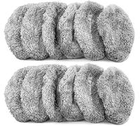 GYing 12 Pcs Window Cleaner Cloth Weeper Vacuum Cleaner Parts Robot Vacuum Cleaner Wet Mop for HUTT DDC55 C6 Robot Window Cleaner 3800Pa Robot Vacuum Cleaner Floor Cleaning