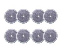 GYing Replacement Accessory washable Mop Pads for EVERYBOT RS700 RS500 RS300,Spare part for board, in microfiber(8pcs)