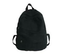 Gyios Backpack Vintage Canvas Travel Large Capacity School Bag For Men And Women With Multiple Pockets -black