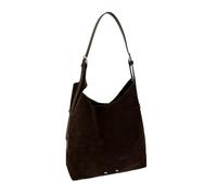 Gyios Bag Women’s Vintage Style Shoulder Bag, Suede Color Crossbody With Long Strap, Luxury Designer Handbag, Tote Purse For Daily Work Travel-coffee-28x34x12