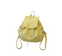 Gyios Bag Women's Plaid Shoulder Bag, Lightweight Travel Handbag,soft Fabric Casual Bags For Student Use-yellow