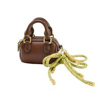 Gyios Bag Women's Small Boston Handbag,fashion Shoulder With Double Handles-brown-only A