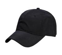 Gyios Baseball Cap 67cm Big Size Summer Quick Drying Man Breathable Large Plus Head Sun Hats Male Outdoor Sport Visor Cap-Black- 63-67cm
