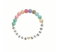 Gyios Bracelet Rainbow Polymer Clay Color Slice Ladies Handmade Bracelet-g
