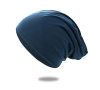 Gyios bucket hat Cap Slouchy Beanie Unisex Soft Cotton Lightweight Running Winter Hip-hop Casual Adult Cap-smt095-blue