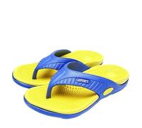 Gyios Flip Flops Men Men's Lightweight Eva Sandals With Massage Sole Options Large Size Slip-on Slippers For Beach Daily Home Outdoor Use-yellow-45