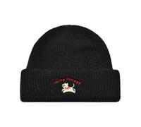 Gyios Knitted Hats Puppy Hat Autumn And Winter Ski Wool Warm Face Small Pullover Hat-a