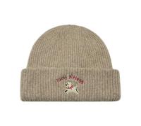 Gyios Knitted Hats Puppy Hat Autumn And Winter Ski Wool Warm Face Small Pullover Hat-c