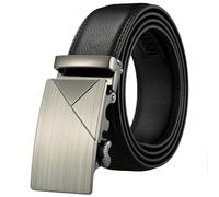 GYIOS Men's Belts Men Genuine Leather Self-buckle Belt Cowhide Belt For Business Pants-6-a