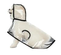 Gyios Poncho Pet Dog Raincoat Waterproof Pet Clothes Hooded Rain Jacket For Small Medium Dogs Transparent Plastic Puppy Rain Poncho Rainwear-orange Copy-m 1 5-2 5kg