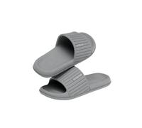 Gyios slippers Anti-slip Thick Sole Eva Summer Slipper High Light Weight Soft Sandals Home House Bathroom Shoes For Men Women-gray-42-43