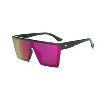 Gyios Sunglasses Fashionable Millennial Hot Girl Women's High-end Glasses New Large Frame One-piece Sunglasses-a