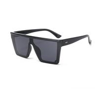 Gyios Sunglasses Fashionable Millennial Hot Girl Women's High-end Glasses New Large Frame One-piece Sunglasses-b