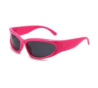 Gyios Sunglasses Millennial Style New Hot Girl Cycling Punk Sports Women's Trendy Glasses-b