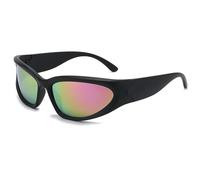 Gyios Sunglasses Millennial Style New Hot Girl Cycling Punk Sports Women's Trendy Glasses-e