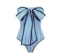 Gyios swimsuit Sexy One Shoulder For Women - Ruffle Monokini With Skirt Bodysuit Beach, Pool & Summer Vacation-one Piece_b-m
