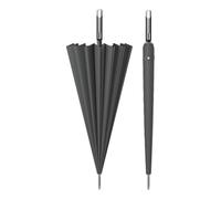 Gyios Umbrella Long Handle Golf 280t Automatic Straight Umbrella-grey