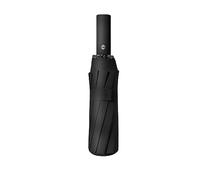 Gyios Umbrella Reinforced 32 Ribs Windproof Strong Automatic Umbrella For Double Bone Rain And Sun Uv Sunproof Umbrellas-12-bone Black