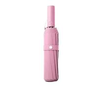 Gyios Umbrella Stormproof Windproof Compact For Men - 288 Reinforced Fibreglass Ribs, Automatic Folding,sun Travel Rain Umbrella-pink