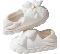 Gyios Women Slippers Postpartum Care Shoes Summer Thin Heel Thick Sole Spring And Autumn Soft Breathable-white-38-39