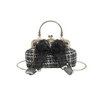 Gyios Women's Bags Fashion Evening Bag Handbag Celebrity Temperament Banquet Clutch Dress Sequin Bag-black