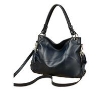 Gyios Women's Bags Fashion Woman Shoulder Bag Ladies Tote Shopper Large Handabg Soft Pu Leather Crossbody Bag-blue