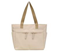 Gyios Women's Bags New Canvas Bag Large Capacity Tote Crescent Underarm Shoulder Cosmetic Bag-off White