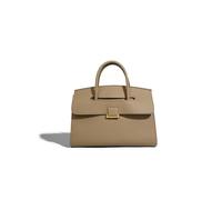 Gyios Women's Bags Womens Fashion Tote Bag Large Vegan Leather Handbag Vintage Shoulder Purse Ladies Working Satchels-grayish Brown