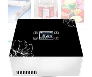 GYJ Mini Medicine Refrigerator Electric Insulin USB Portable Cooler 0-18 Degree Medicine Cooler LCD Display Freezer Small Refrigerator HY (Size : 2Battery)