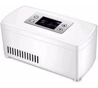 GYJ Portable Insulin Cooler Case USB Mini Refrigerator Medicine Cooler Reefer Container, 10200mAh Battery & Tote Bag, 30db Low Noise and Mute HY (Size : 1)