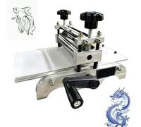 GYKOZY Adjustable Roller Height Desktop Etching Press, Manual Printmaking Machine for Copperplate, Paper, Wood Engraving, Letterpress Printing