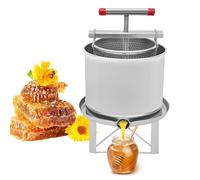 GYKOZY Bee Honey Press Extractor, Beeswax Presser Household Manual Honey Extractor Beekeeping Machine Grape, Fruit Juice Press Extractor Wine Making Equipment for Self in Home