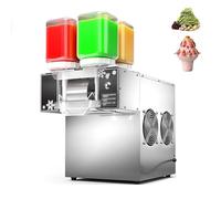 GYKOZY Commercial Automatic Electric Snowflake Ice Machine, 750W Snowflake Crusher Machine with Electric Turntable, for Bar Cocktails/Milk,750W (1200W)