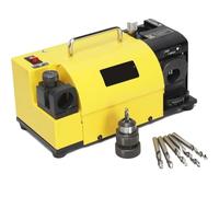 GYKOZY Drill Bits Sharpener, 3-13mm Portable Drill Bit Grinder End Mill Re-Sharpener, Professional Drill Bit Sharpening Tool Machine, 95° to 135° Point Angle Adjustable