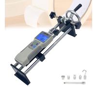 GYKOZY Economic Manual Force Test Stand with Digital Push-Pull Gauge, Probe + Extension Bar, 230mm Stroke, for Laboratory Use ZP-5N