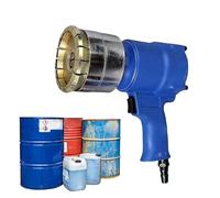 GYKOZY Handheld Pneumatic Oil Barrel Crimper Sealer Hand Drum Cap Seal Crimping Tools, for 200L (55 Gallon) Oil Drum - Securely Seal Drums with Ease,75mm