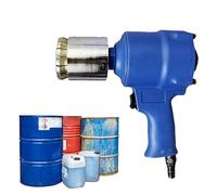 GYKOZY Handheld Pneumatic Oil Barrel Crimper Sealer Hand Drum Cap Seal Crimping Tools, for 200L (55 Gallon) Oil Drum - Securely Seal Drums with Ease,35mm