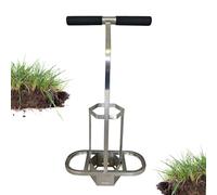 GYKOZY Heavy-Duty Lawn Repair Tool with Ergonomic Handles, Hexagonal Design, Ideals for Golf Course Maintenance and Turf Restoration, Durables and Efficient Gardening Solutions