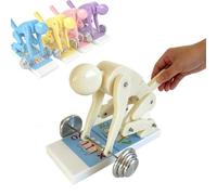 GYKOZY Human Body Lifting Model, Correct Lifting Model, Bending Weight Lifting Demonstration Figure Model, Interactive Trainer, Weight Lifting Model for School, Gym Training (Natural)