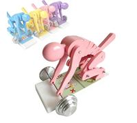 GYKOZY Human Body Lifting Model for Posture Training, Interactive Spine Force Demonstration for Gym School Workout (Pinks)