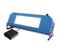 GYKOZY Industrial LED Film Viewer, NDT Non-Destructive Testing Film Viewer, With Foot Switch, Stepless Dimming, 330000Lux(120000cd/mm²)±5% Max Brightness, Window Size 220×70mm