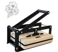 GYKOZY Manual Flat Press Printmaking Machine, Hand Lever Press, Height Adjustable, Metal Frame, Portable Etching Presser for Letterpress and Woodblock Printing