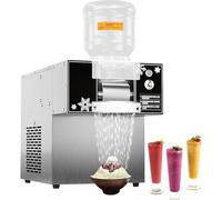 GYKOZY Mini Snow Ice Maker Shaver Machine Snowflake Ice Machine Bingsu Machine Snowflake Ice Shaving Machine 120kg/24h,Mechanical-60KG (180KG)